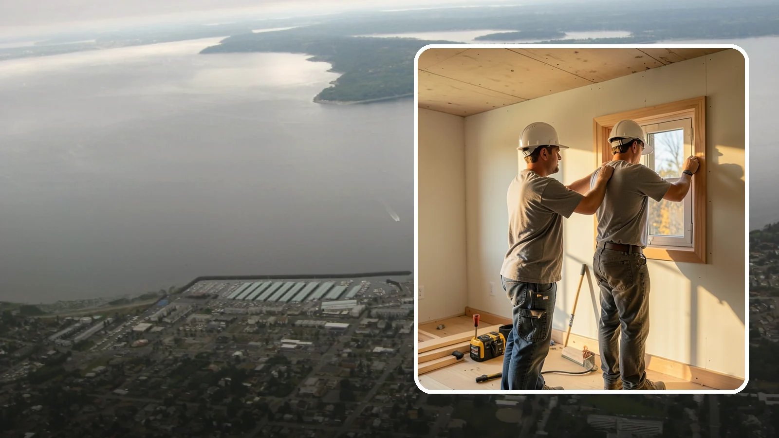 Egress Window Installation in Des Moines, King County, WA - Installing code-compliant egress windows that provide a safe exit and legal bedroom light in basements and lower levels.