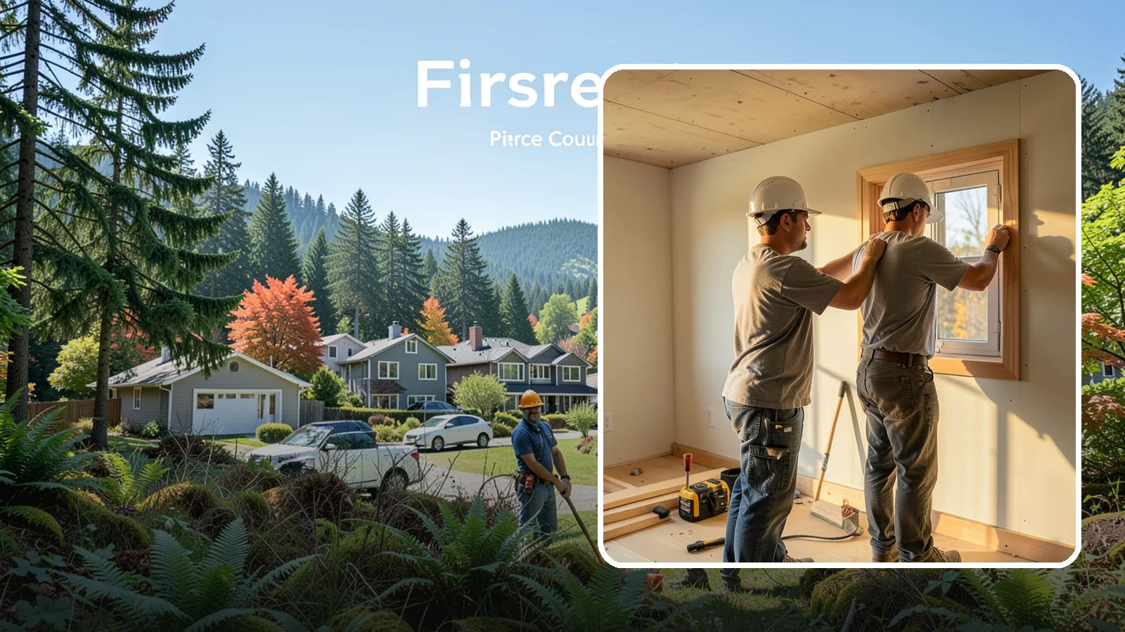 Egress Window Installation in Fircrest, Pierce County, WA - Installing code-compliant egress windows that provide a safe exit and legal bedroom light in basements and lower levels.