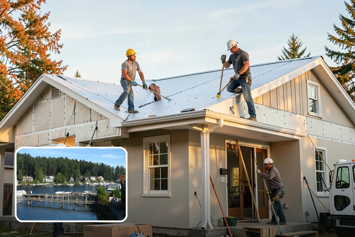 Egress Window Installation in Gig Harbor, Pierce County, WA - Meets safety codes for basement bedrooms