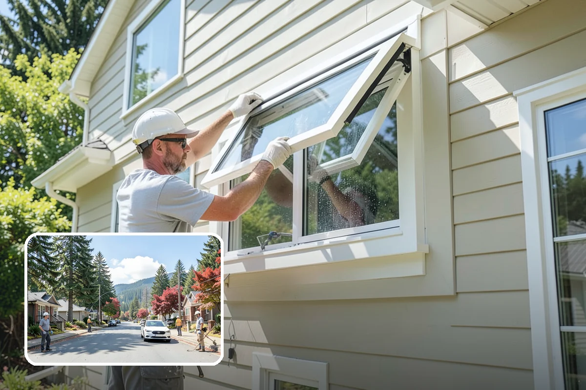 Egress Window Installation in Hunts Point, King County, WA - Meets safety codes for basement bedrooms