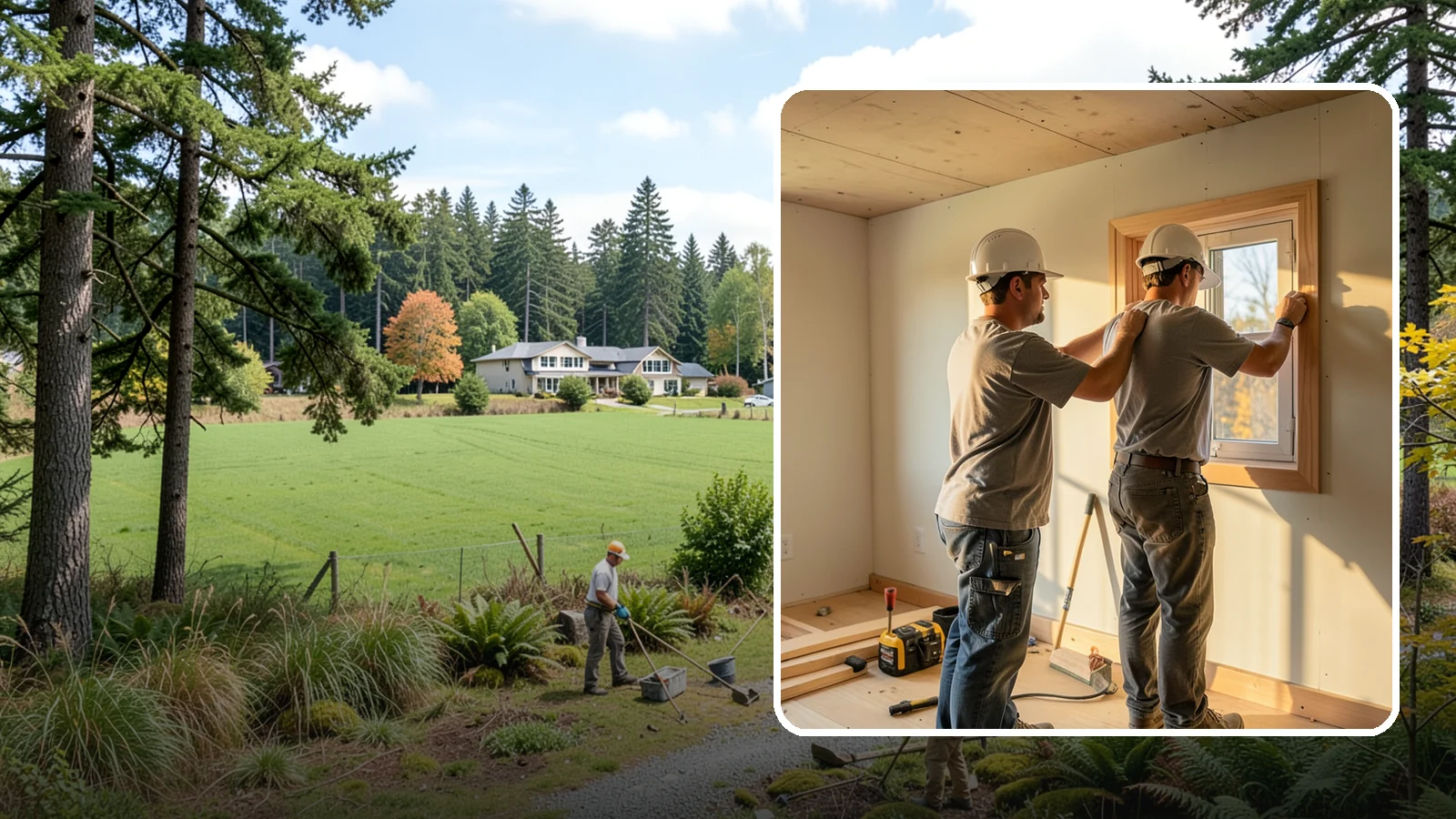 Egress Window Installation in Lyman, Skagit County, WA - Installing code-compliant egress windows that provide a safe exit and legal bedroom light in basements and lower levels.