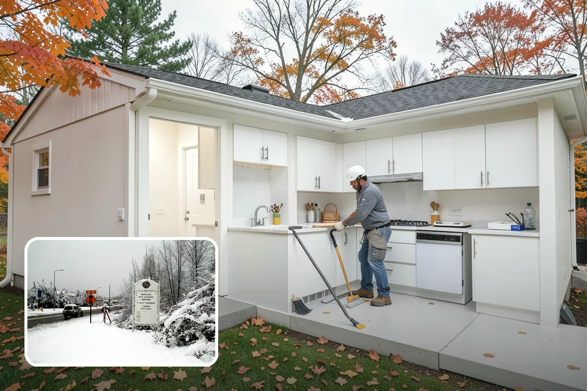Egress Window Installation in Newcastle, King County, WA - Meets safety codes for basement bedrooms