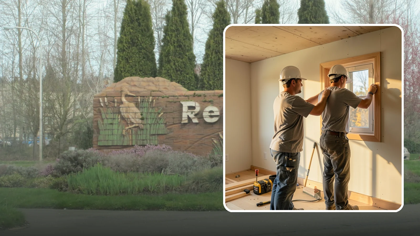 Egress Window Installation in Renton, King County, WA - Installing code-compliant egress windows that provide a safe exit and legal bedroom light in basements and lower levels.