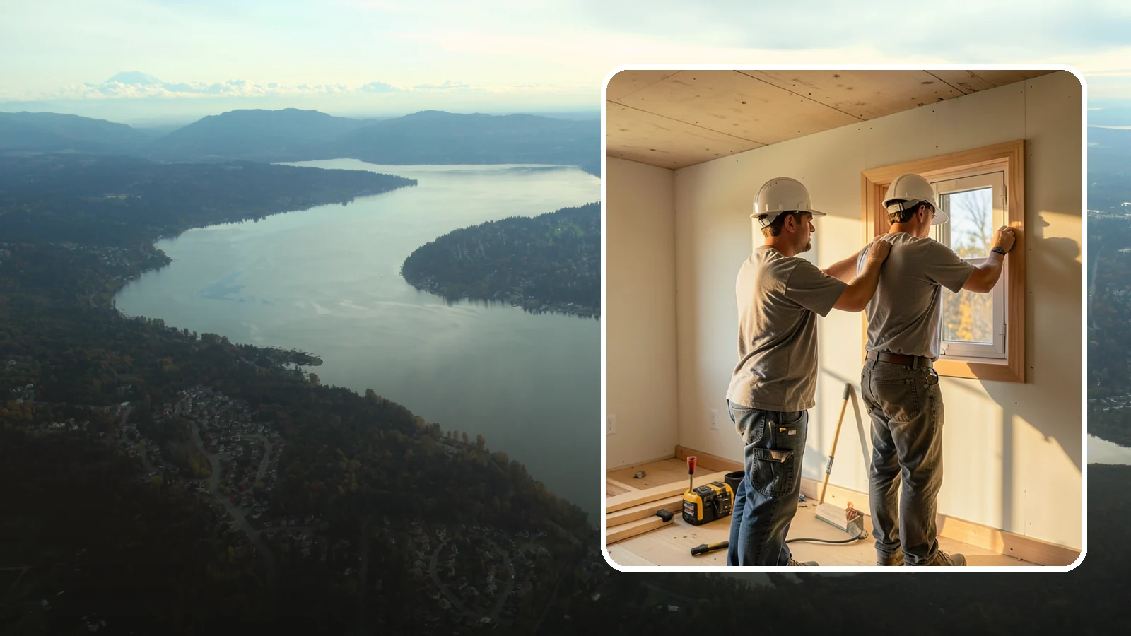 Egress Window Installation in Sammamish, King County, WA - Installing code-compliant egress windows that provide a safe exit and legal bedroom light in basements and lower levels.