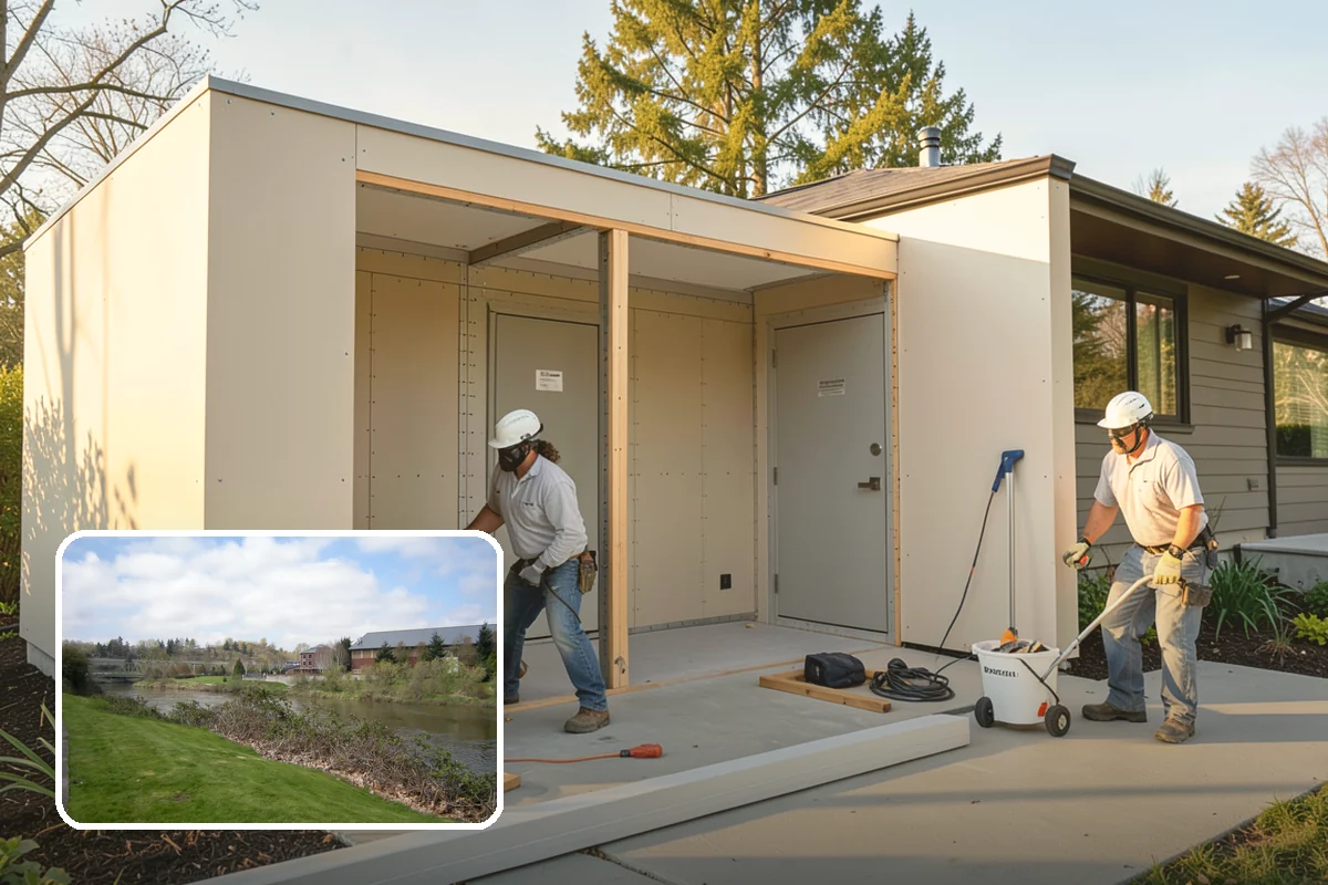 Egress Window Installation in Tukwila, King County, WA - Meets safety codes for basement bedrooms