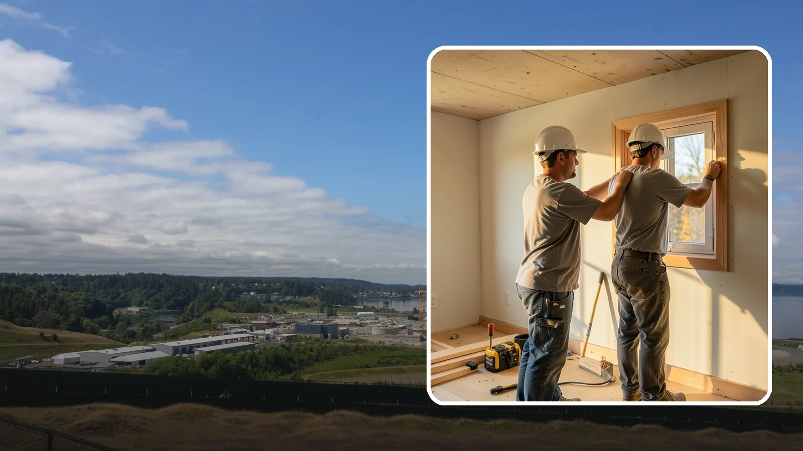 Egress Window Installation in University Place, Pierce County, WA - Installing code-compliant egress windows that provide a safe exit and legal bedroom light in basements and lower levels.