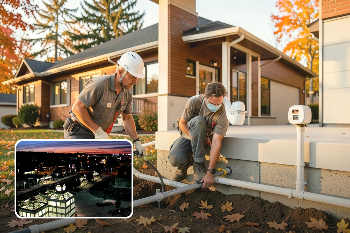 Electric Fireplace Installation in Auburn, King County, WA - Adds ambiance without venting