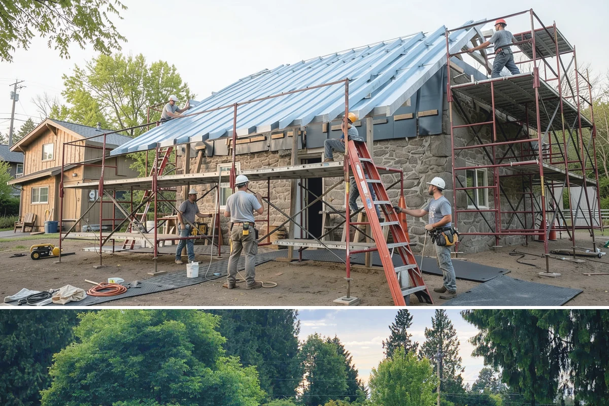 Electric Fireplace Installation in Bonney Lake, Pierce County, WA - Electric fireplace installs happen year-round, with fall a favorite time to add warmth before winter evenings set in.