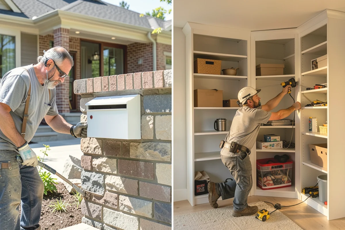 Electric Fireplace Installation in Burien, King County, WA - Select the unit and plan placement