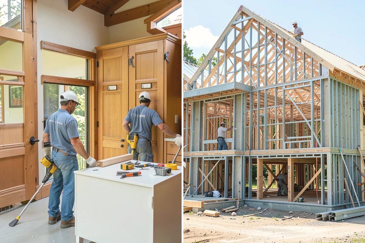 Electric Fireplace Installation in Burlington, Skagit County, WA - Select the unit and plan placement