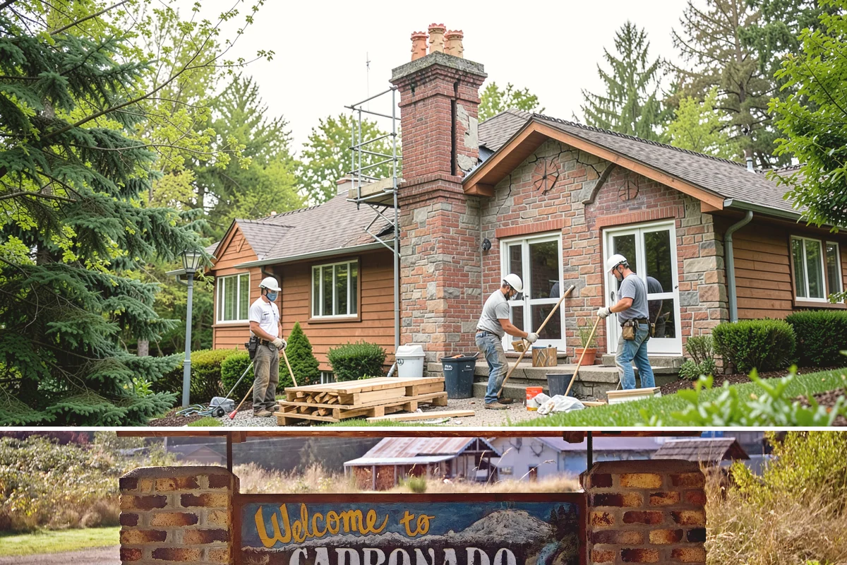 Electric Fireplace Installation in Carbonado, Pierce County, WA - Electric fireplace installs happen year-round, with fall a favorite time to add warmth before winter evenings set in.