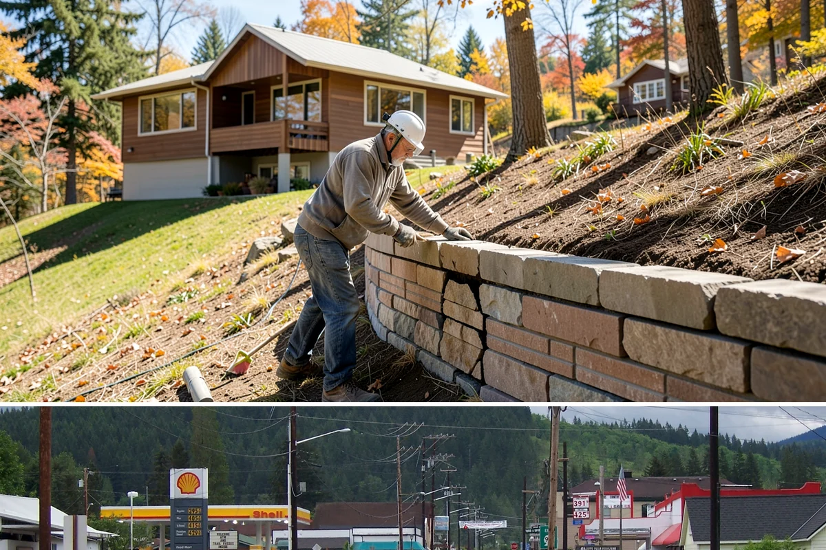 Electric Fireplace Installation in Granite Falls, Snohomish County, WA - Electric fireplace installs happen year-round, with fall a favorite time to add warmth before winter evenings set in.