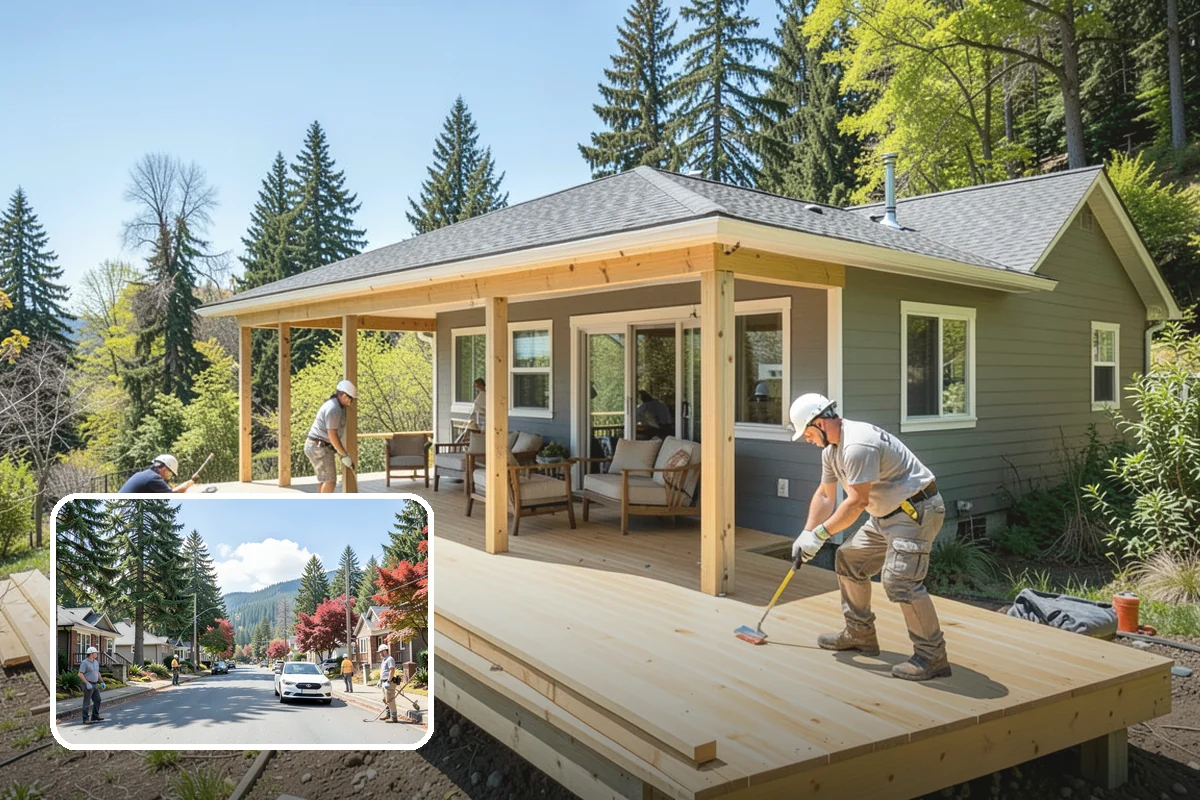 Electric Fireplace Installation in Hunts Point, King County, WA - Adds ambiance without venting