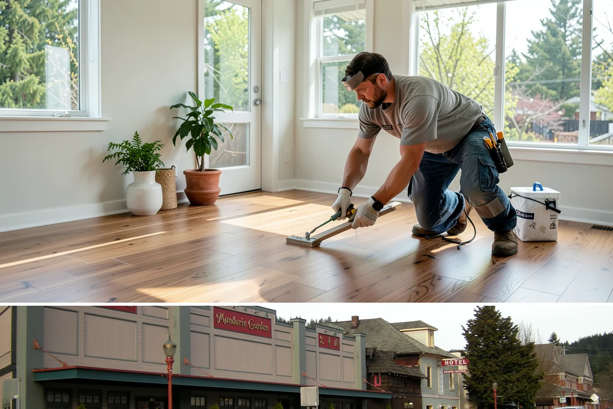 Electric Fireplace Installation in Issaquah, King County, WA - Electric fireplace installs happen year-round, with fall a favorite time to add warmth before winter evenings set in.