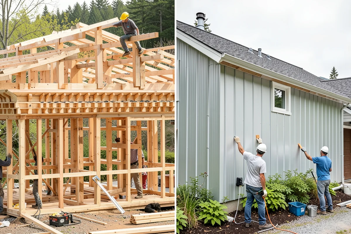 Electric Fireplace Installation in Lyman, Skagit County, WA - Select the unit and plan placement