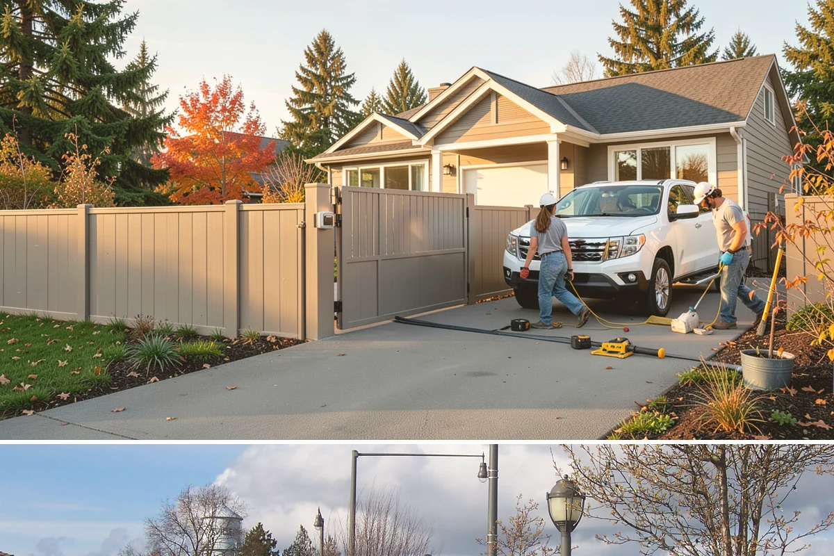 Electric Fireplace Installation in Marysville, Snohomish County, WA - Electric fireplace installs happen year-round, with fall a favorite time to add warmth before winter evenings set in.