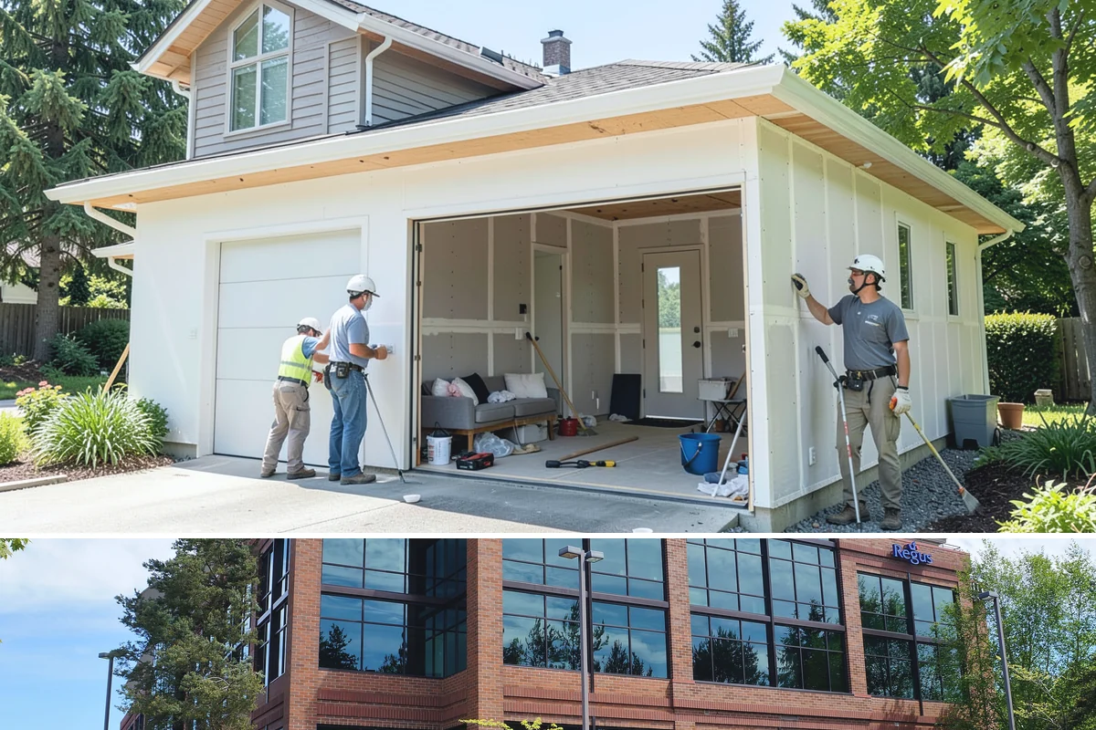 Electric Fireplace Installation in Mountlake Terrace, Snohomish County, WA - Electric fireplace installs happen year-round, with fall a favorite time to add warmth before winter evenings set in.