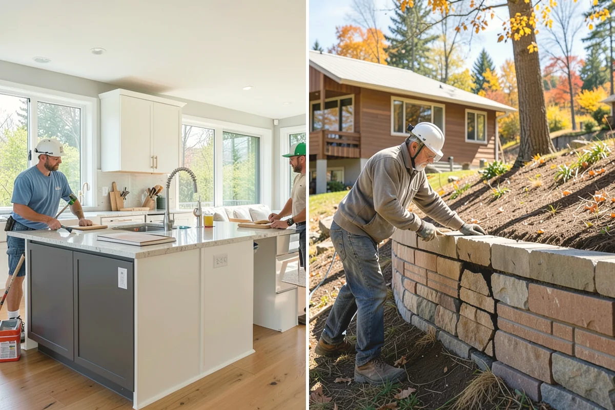 Electric Fireplace Installation in North Bend, King County, WA - Select the unit and plan placement