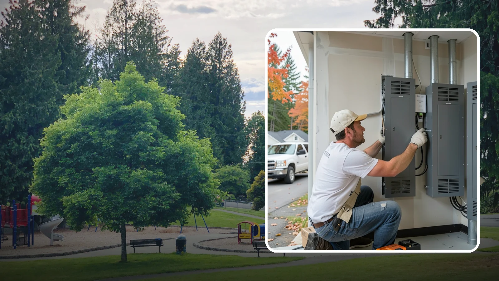 Electrical Panel Upgrade in Bonney Lake, Pierce County, WA - We replace outdated or overloaded electrical panels with modern, higher-capacity service to power your home safely.