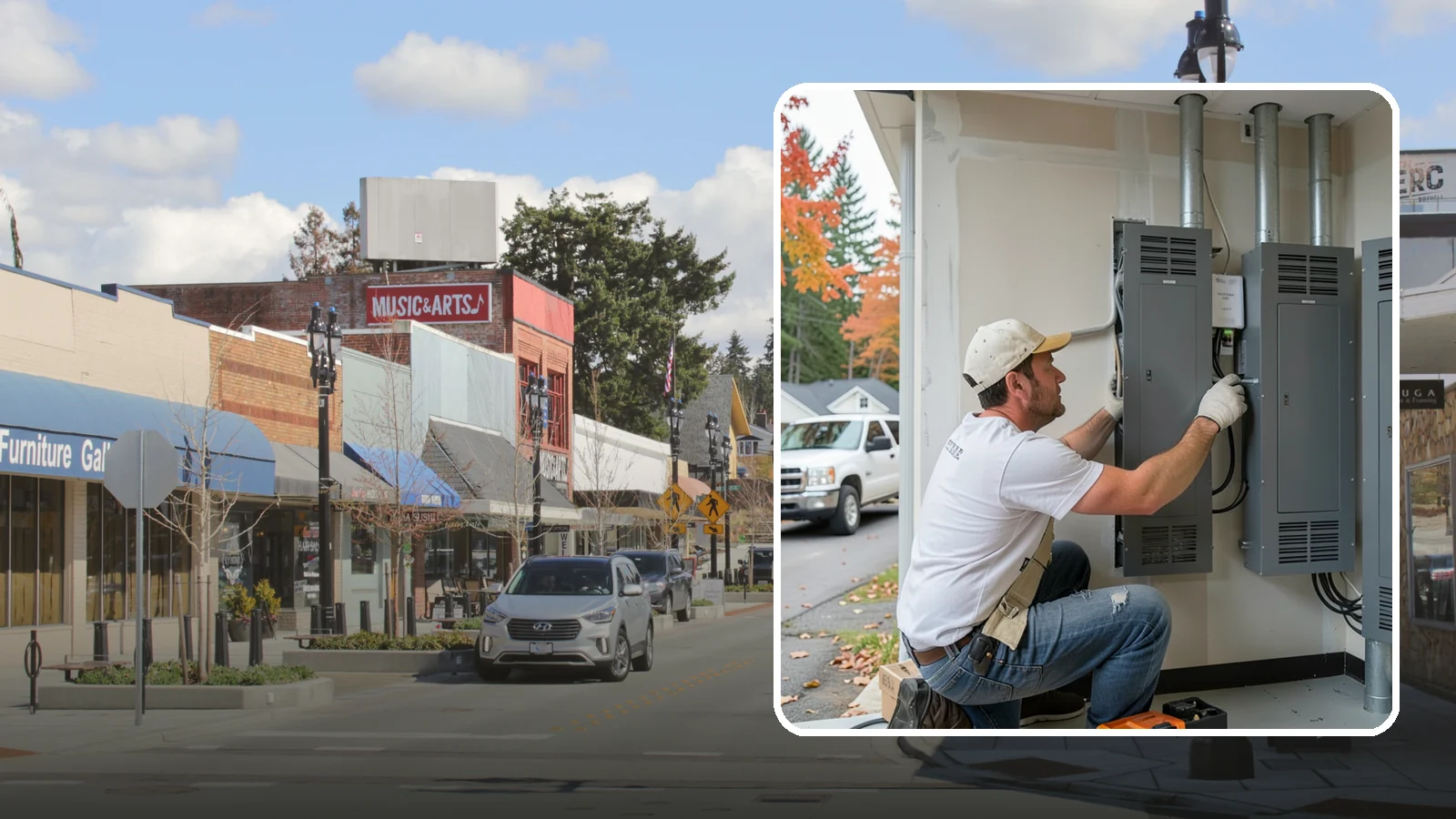 Electrical Panel Upgrade in Bothell, King County, WA - We replace outdated or overloaded electrical panels with modern, higher-capacity service to power your home safely.