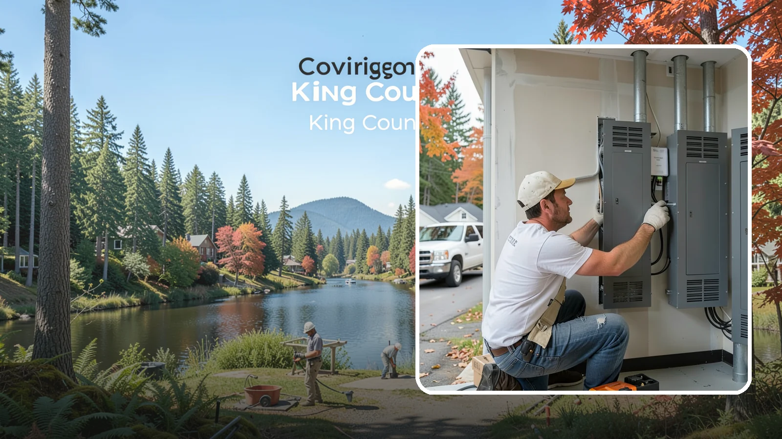 Electrical Panel Upgrade in Covington, King County, WA - We replace outdated or overloaded electrical panels with modern, higher-capacity service to power your home safely.