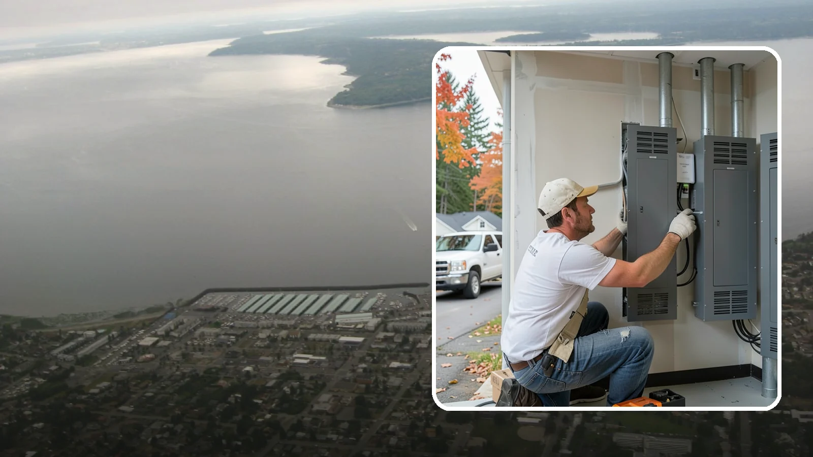 Electrical Panel Upgrade in Des Moines, King County, WA - We replace outdated or overloaded electrical panels with modern, higher-capacity service to power your home safely.