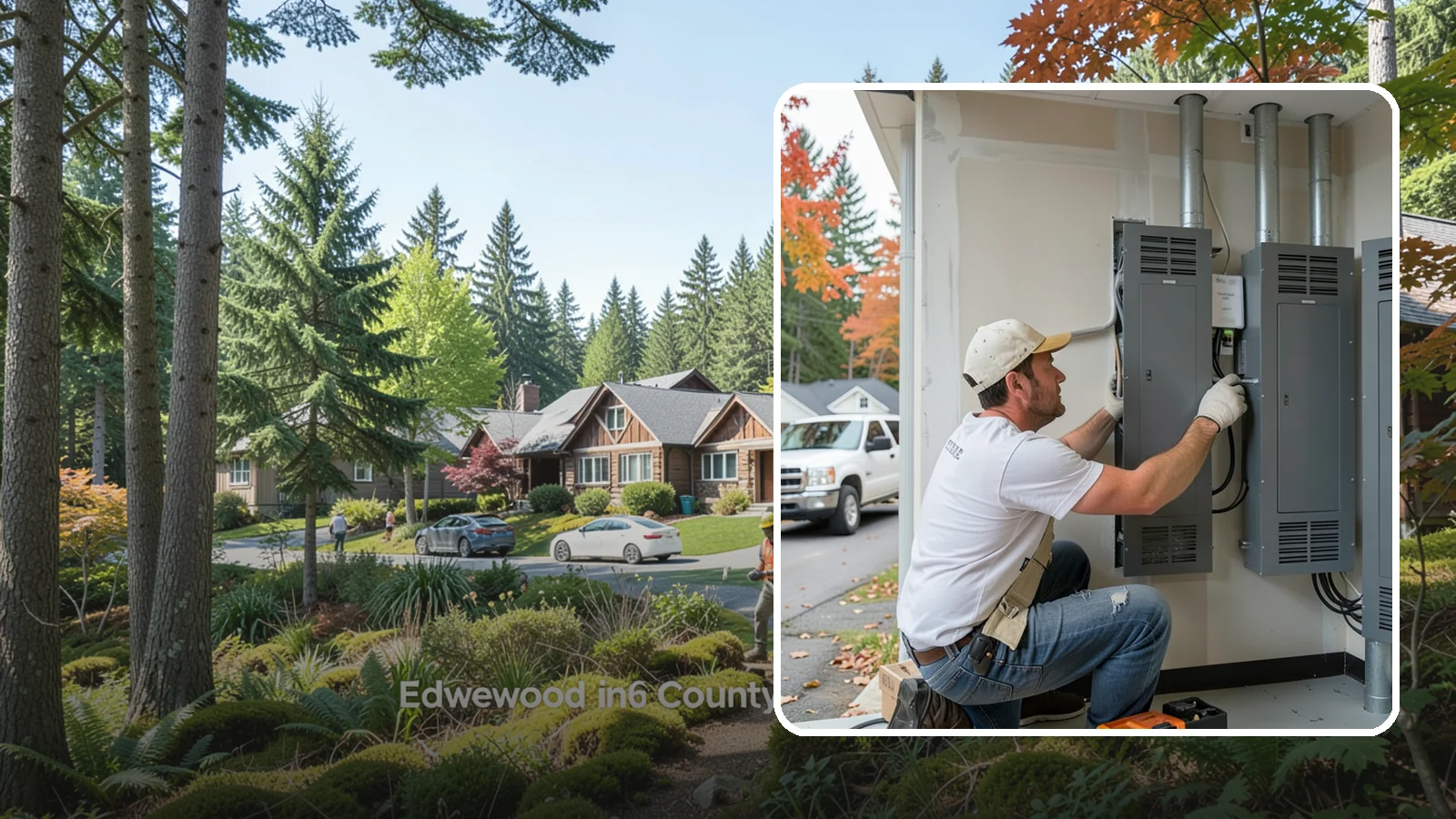 Electrical Panel Upgrade in Edgewood, Pierce County, WA - We replace outdated or overloaded electrical panels with modern, higher-capacity service to power your home safely.