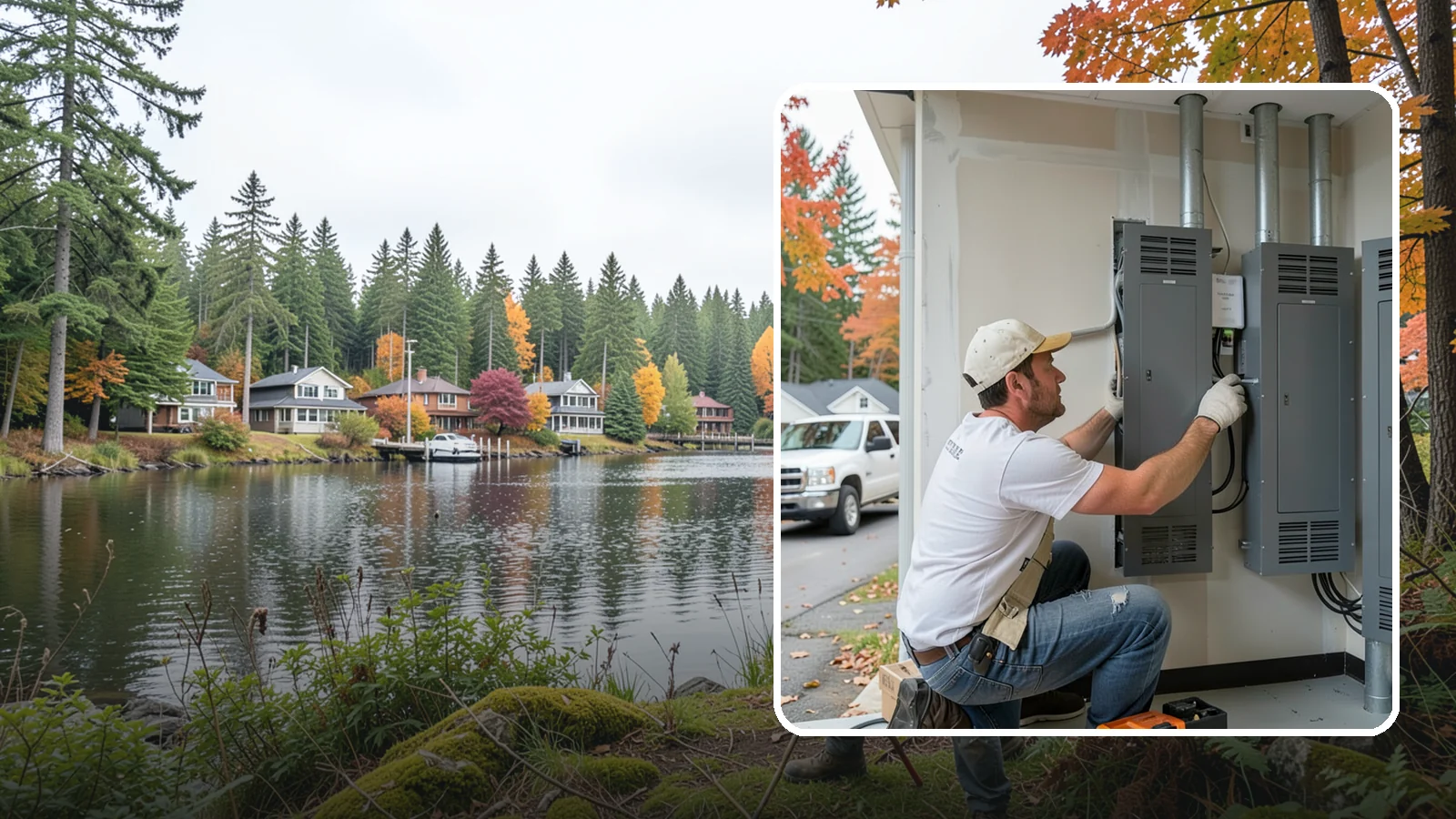 Electrical Panel Upgrade in La Conner, Skagit County, WA - We replace outdated or overloaded electrical panels with modern, higher-capacity service to power your home safely.
