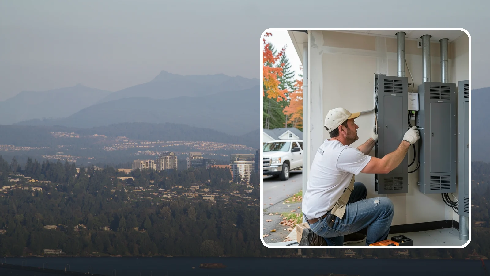 Electrical Panel Upgrade in Medina, King County, WA - We replace outdated or overloaded electrical panels with modern, higher-capacity service to power your home safely.