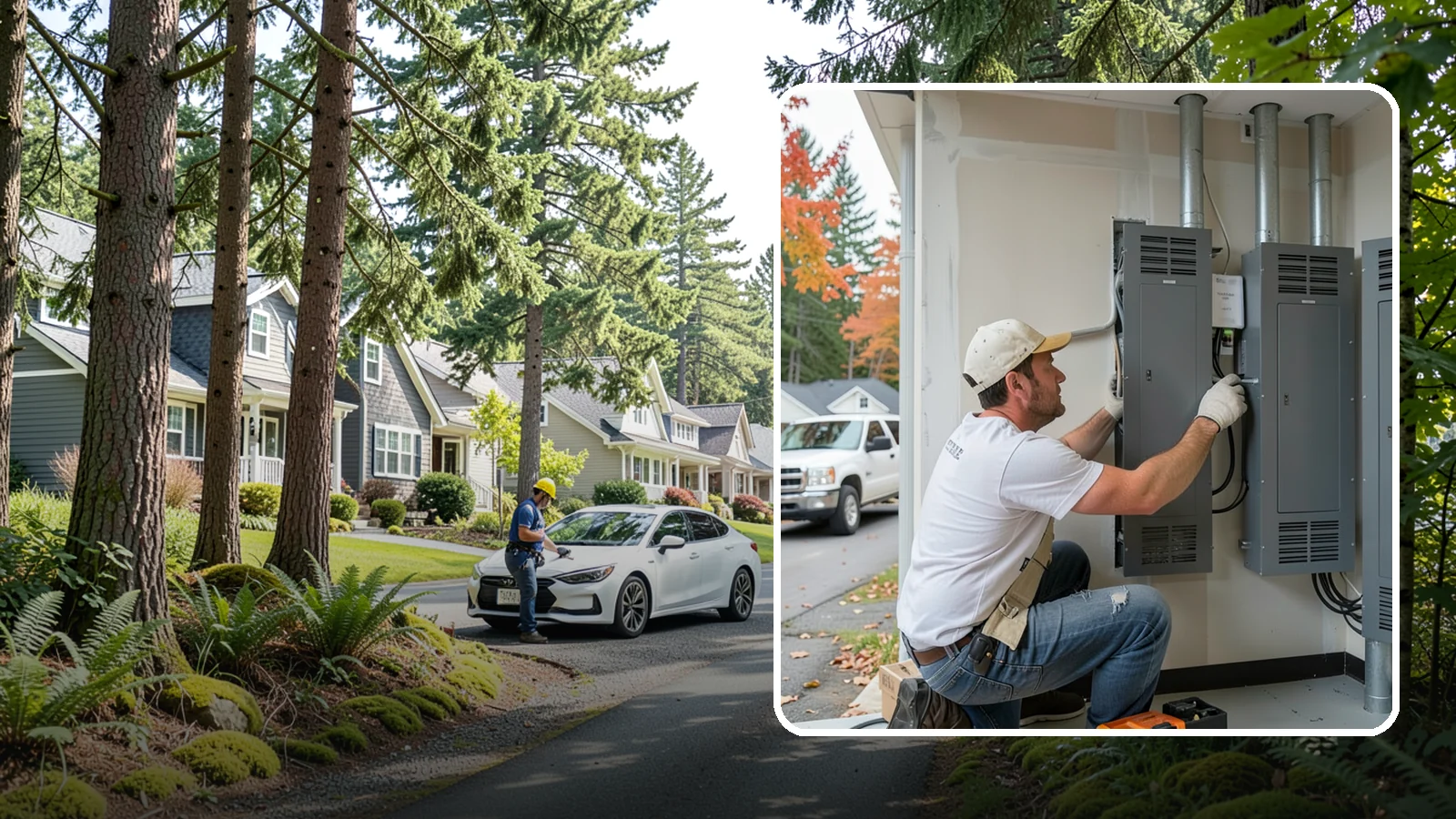 Electrical Panel Upgrade in Normandy Park, King County, WA - We replace outdated or overloaded electrical panels with modern, higher-capacity service to power your home safely.