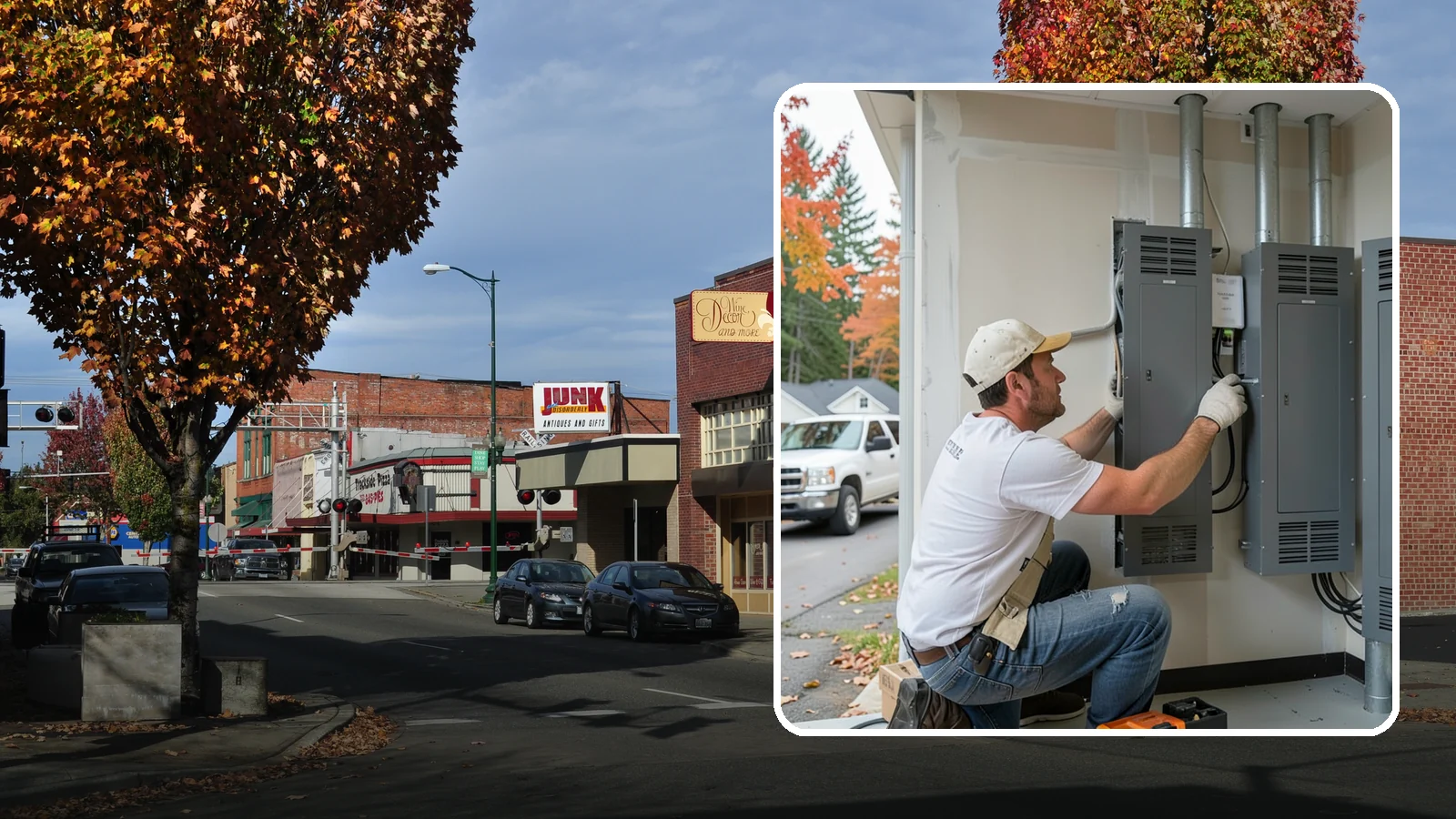 Electrical Panel Upgrade in Puyallup, Pierce County, WA - We replace outdated or overloaded electrical panels with modern, higher-capacity service to power your home safely.