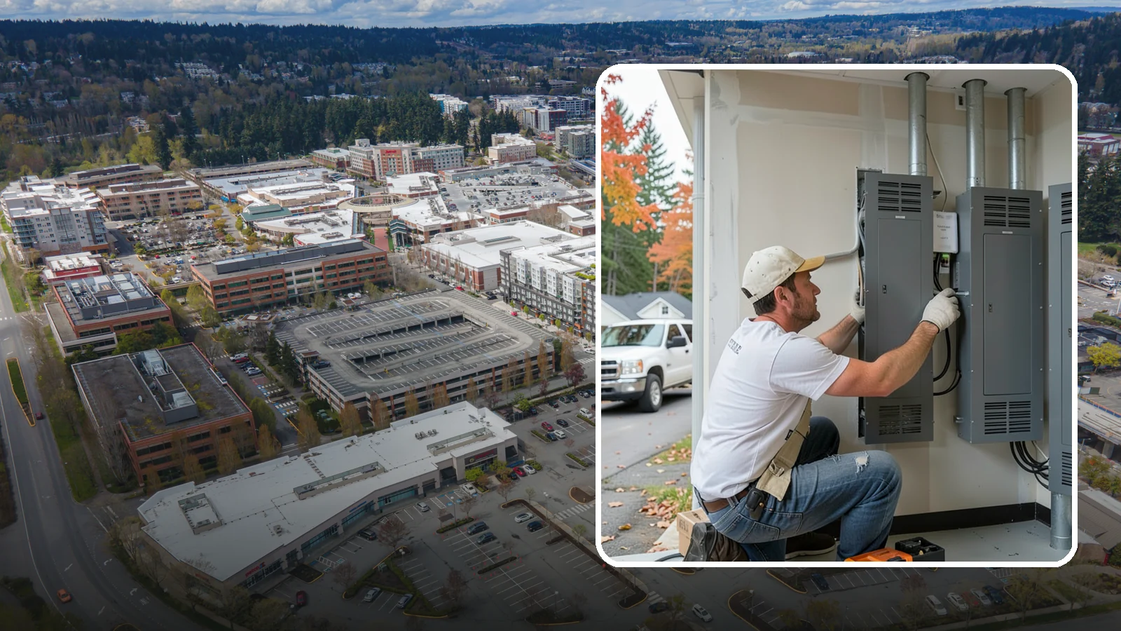 Electrical Panel Upgrade in Redmond, King County, WA - We replace outdated or overloaded electrical panels with modern, higher-capacity service to power your home safely.