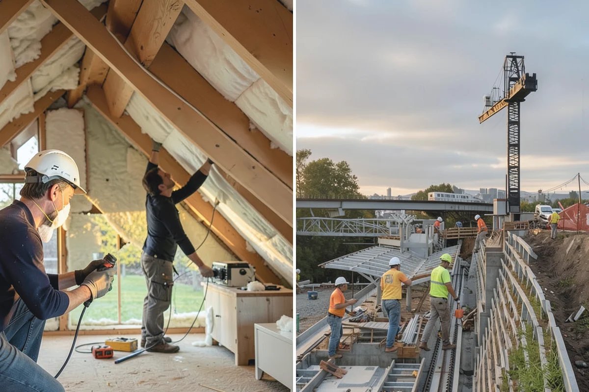 Electrical Rough-In in Buckley, Pierce County, WA - Review plans and mark all device and fixture locations