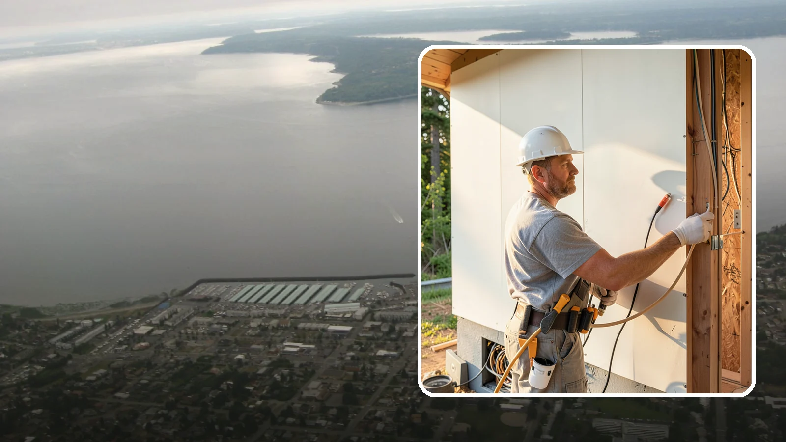 Electrical Rough-In in Des Moines, King County, WA - We install the wiring, boxes, and circuits behind your walls before insulation and drywall during a remodel or addition.