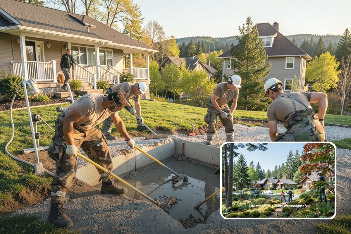 Electrical Rough-In in Edgewood, Pierce County, WA - Circuits sized correctly for present and future loads