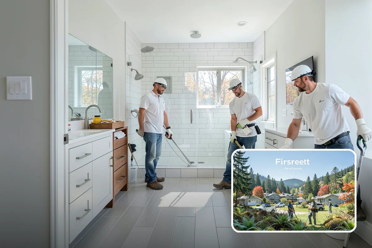 Electrical Rough-In in Fircrest, Pierce County, WA - Circuits sized correctly for present and future loads