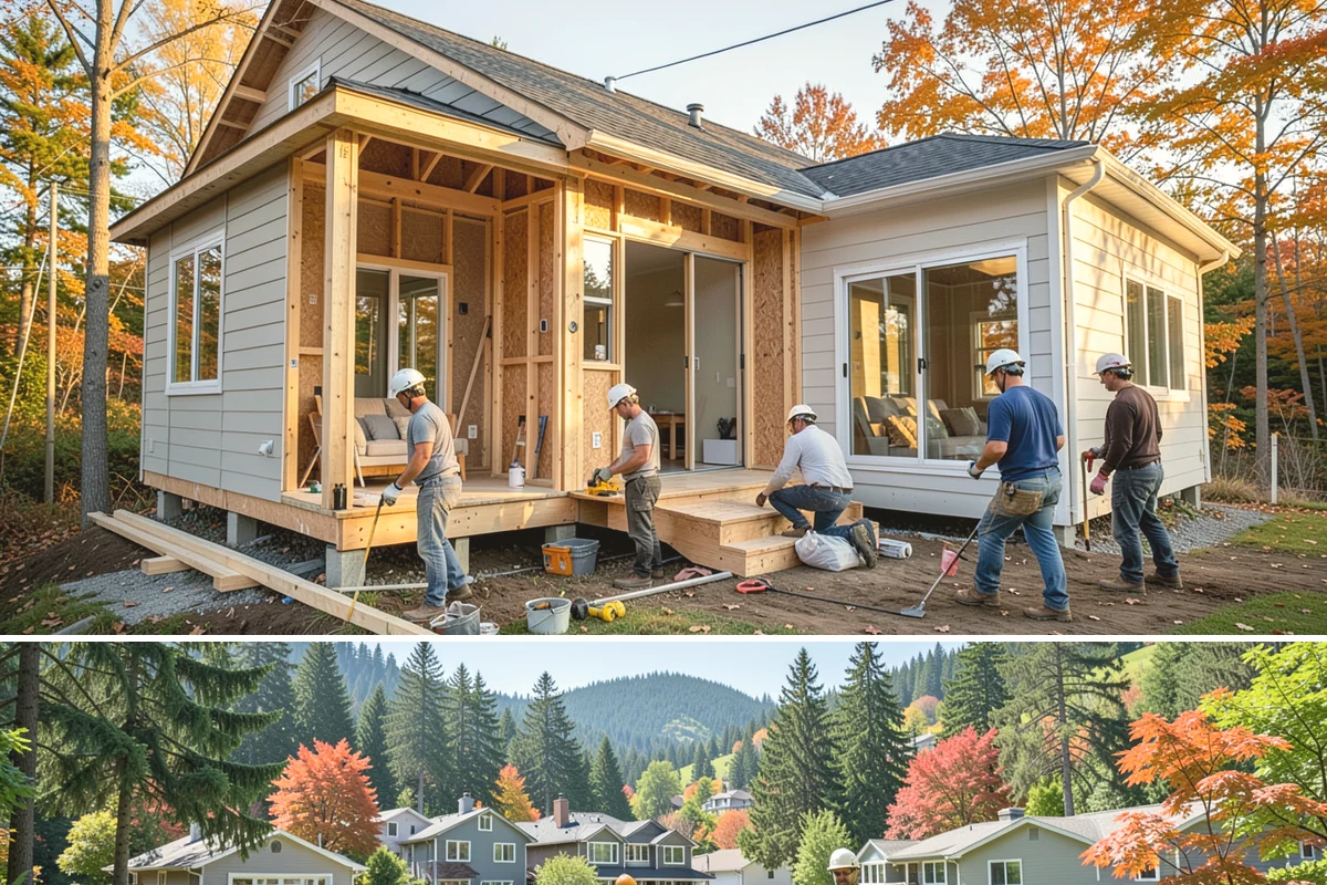 Electrical Rough-In in Fircrest, Pierce County, WA - This interior work proceeds year-round, ideally sequenced with dry-season framing on new additions.