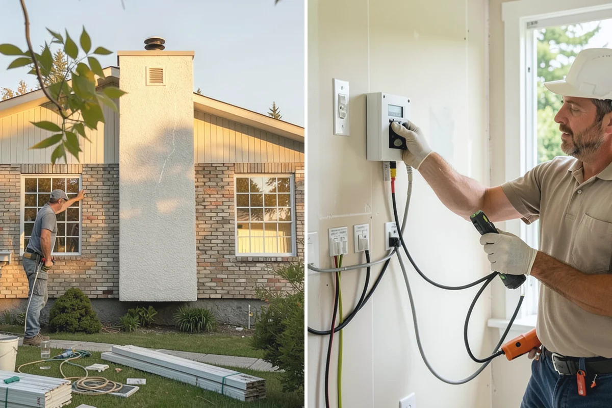 Electrical Rough-In in Granite Falls, Snohomish County, WA - Review plans and mark all device and fixture locations