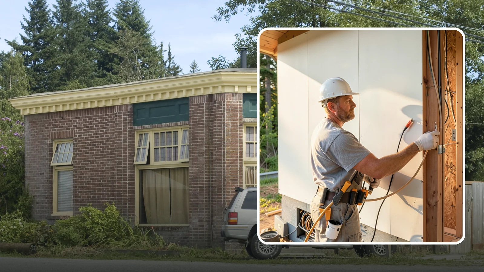 Electrical Rough-In in Hamilton, Skagit County, WA - We install the wiring, boxes, and circuits behind your walls before insulation and drywall during a remodel or addition.