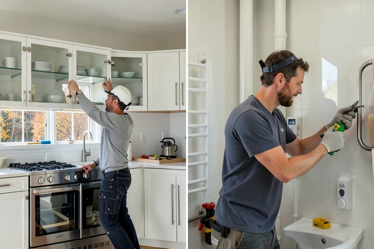 Electrical Rough-In in Hunts Point, King County, WA - Review plans and mark all device and fixture locations