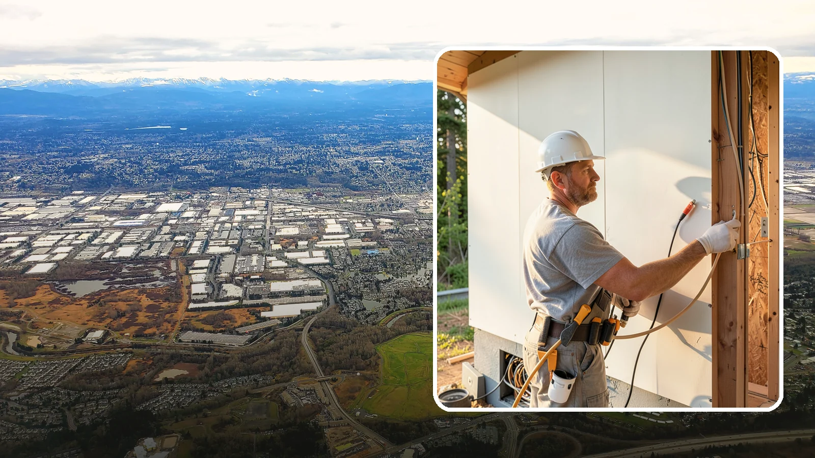 Electrical Rough-In in Kent, King County, WA - We install the wiring, boxes, and circuits behind your walls before insulation and drywall during a remodel or addition.