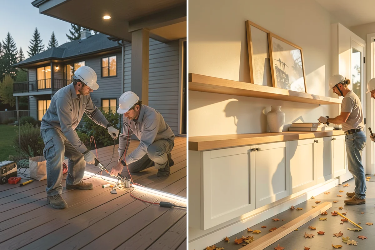 Electrical Rough-In in Kent, King County, WA - Review plans and mark all device and fixture locations