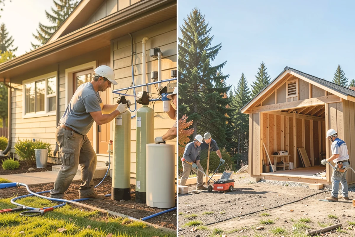 Electrical Rough-In in Kirkland, King County, WA - Review plans and mark all device and fixture locations