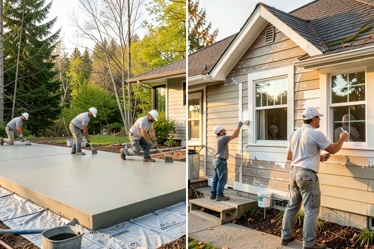 Electrical Rough-In in Lake Forest Park, King County, WA - Review plans and mark all device and fixture locations