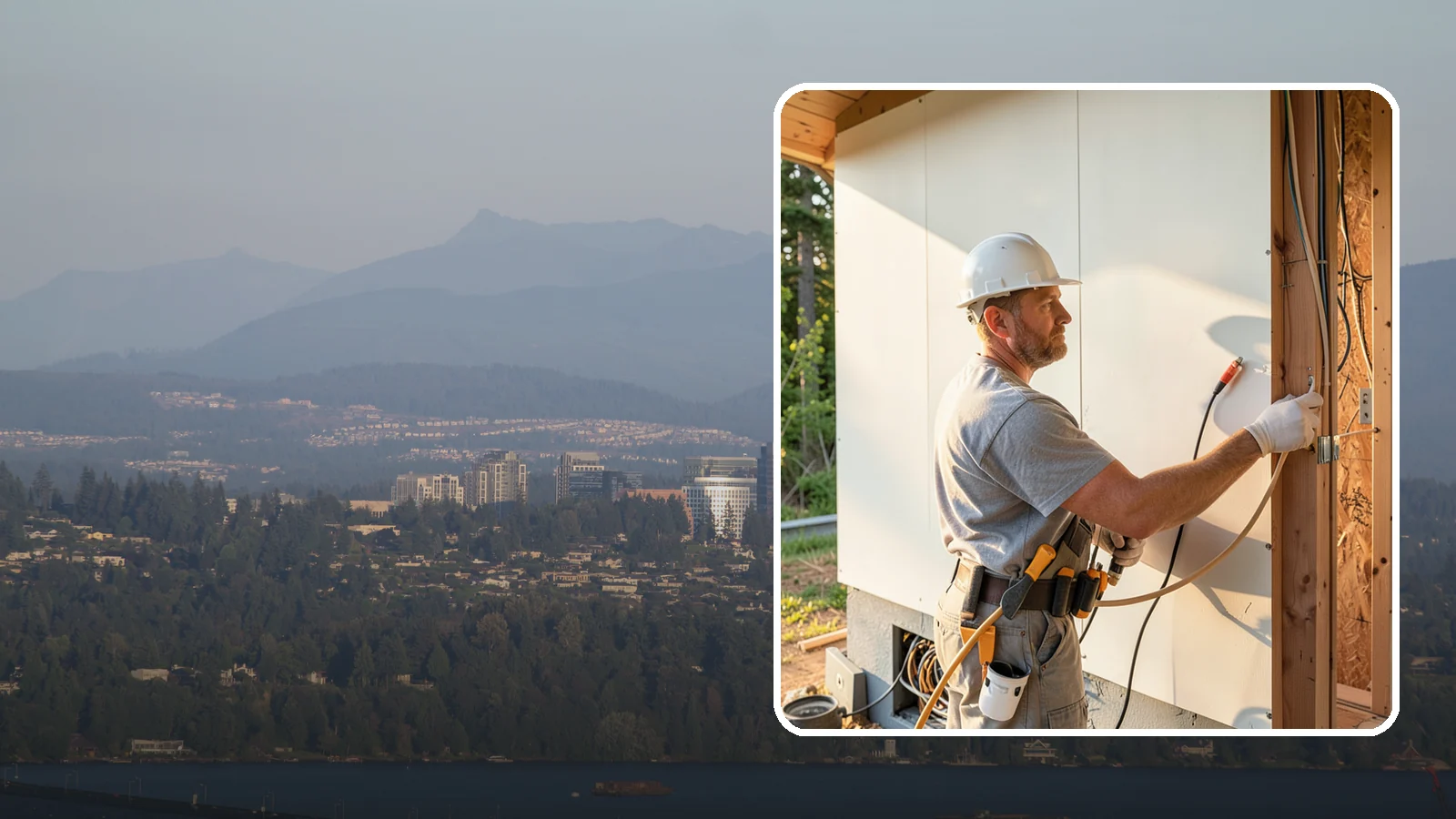 Electrical Rough-In in Medina, King County, WA - We install the wiring, boxes, and circuits behind your walls before insulation and drywall during a remodel or addition.