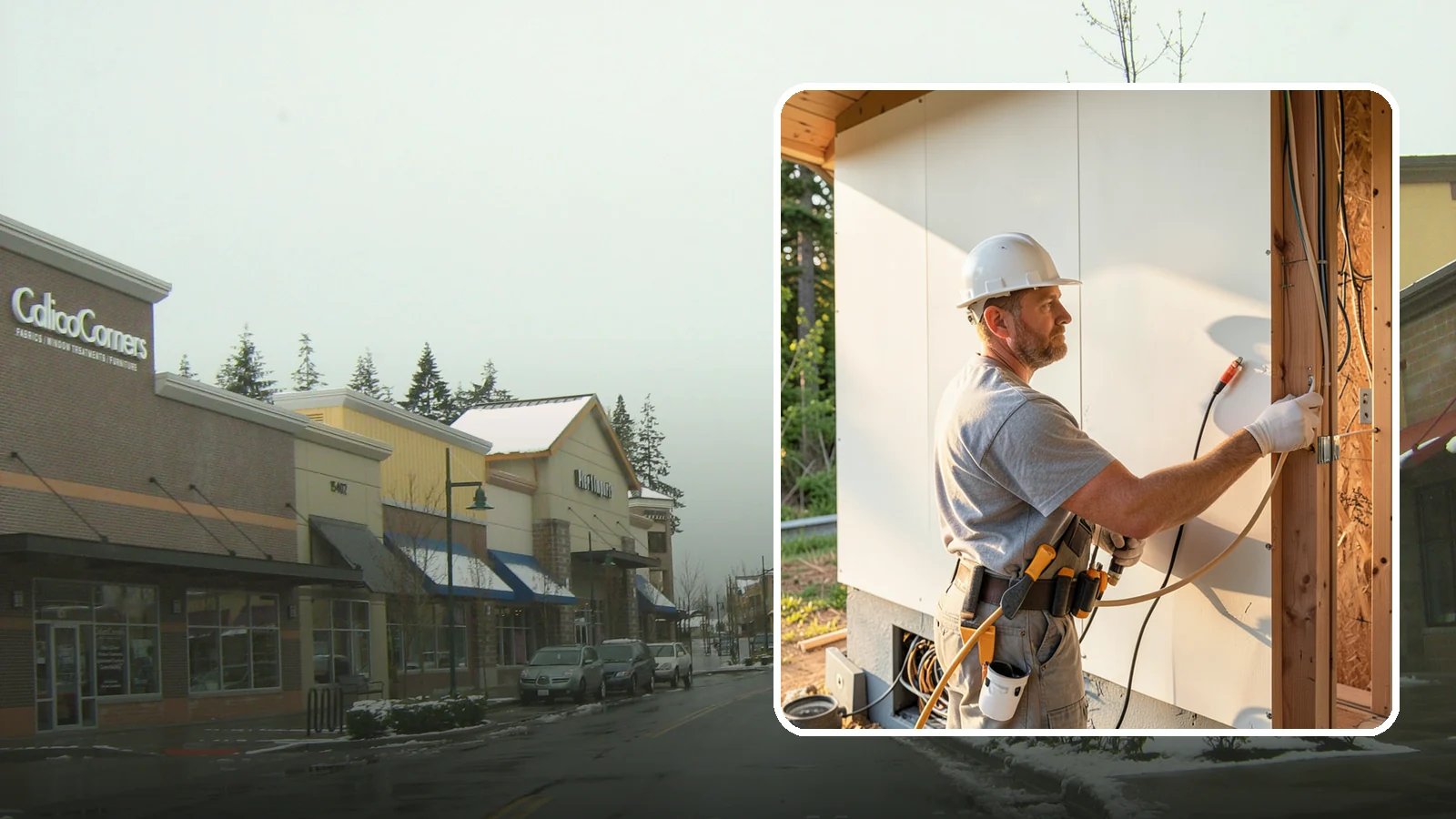 Electrical Rough-In in Mill Creek, Snohomish County, WA - We install the wiring, boxes, and circuits behind your walls before insulation and drywall during a remodel or addition.