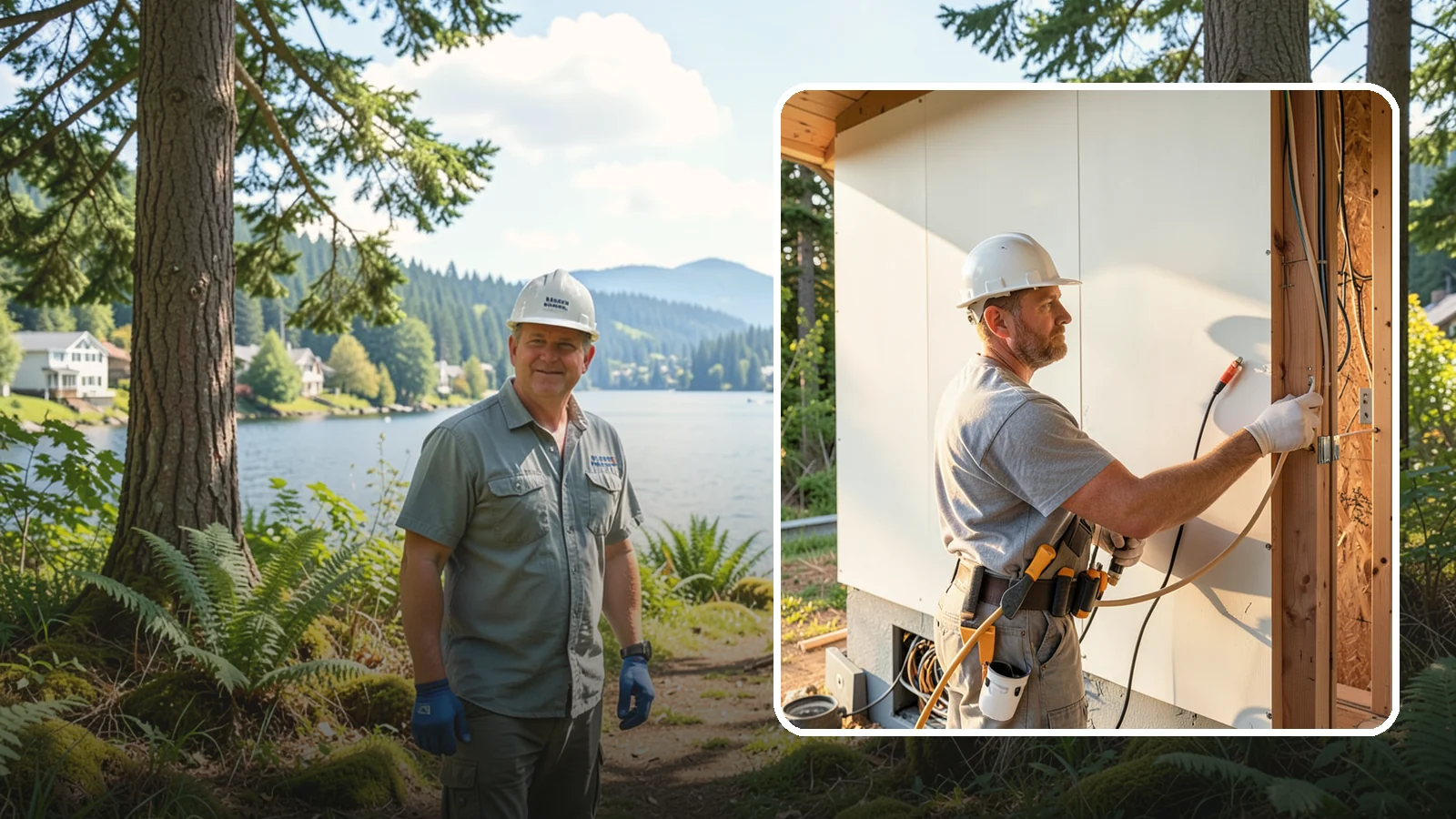 Electrical Rough-In in Milton, King County, WA - We install the wiring, boxes, and circuits behind your walls before insulation and drywall during a remodel or addition.