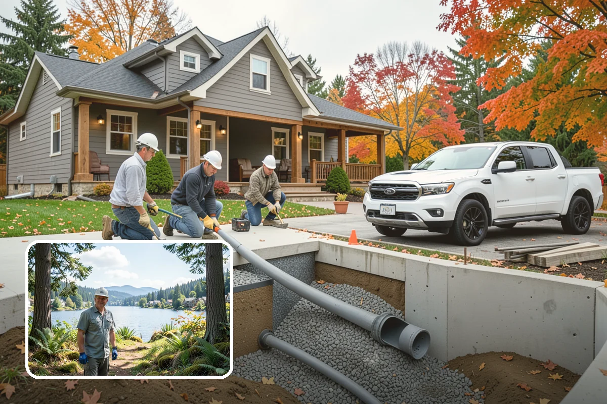 Electrical Rough-In in Milton, King County, WA - Circuits sized correctly for present and future loads