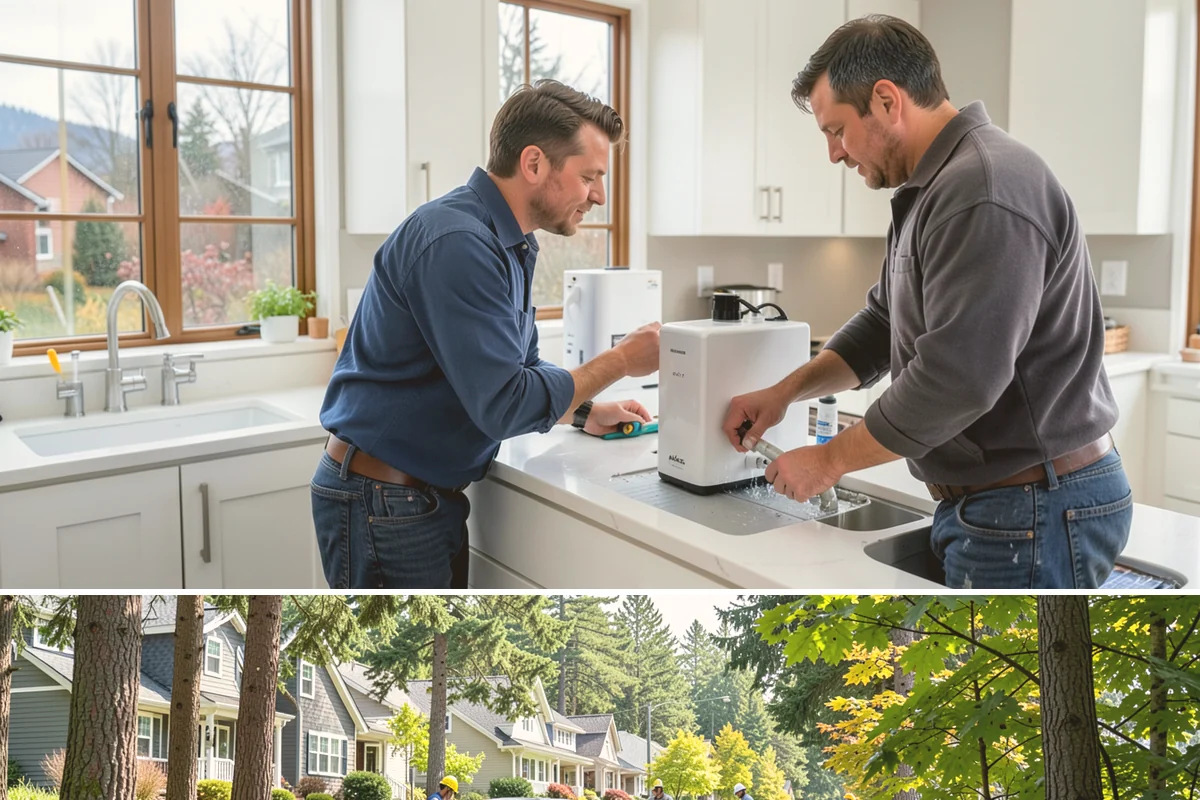 Electrical Rough-In in Normandy Park, King County, WA - This interior work proceeds year-round, ideally sequenced with dry-season framing on new additions.