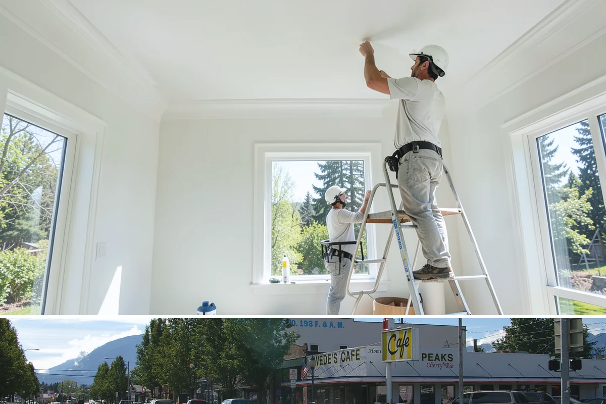 Electrical Rough-In in North Bend, King County, WA - This interior work proceeds year-round, ideally sequenced with dry-season framing on new additions.